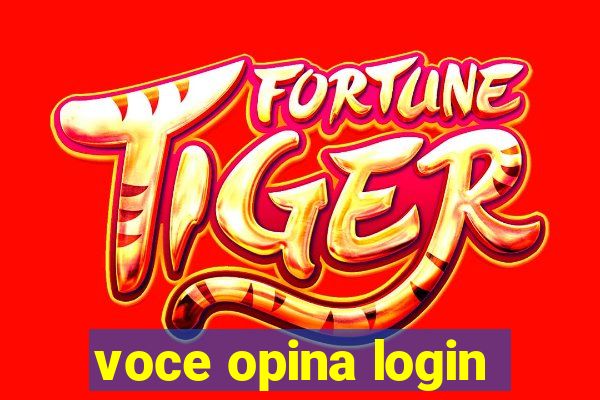 voce opina login